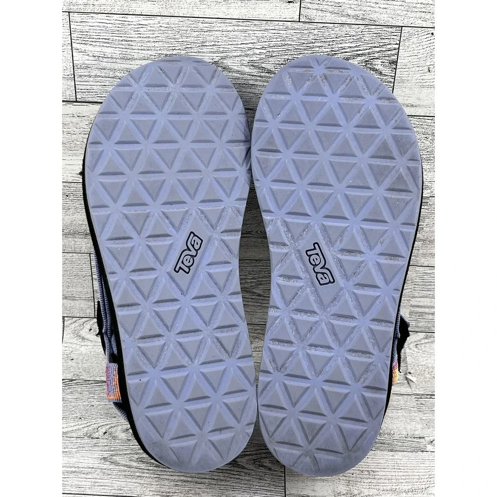 Teva Sandals Womens Size 6 Black Multicolor Strap Hiking Trail‎ 1003987